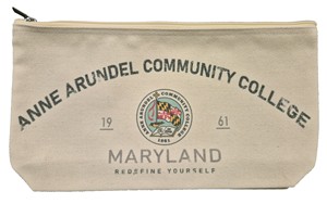 College Seal Cosmetic Bag - main view
