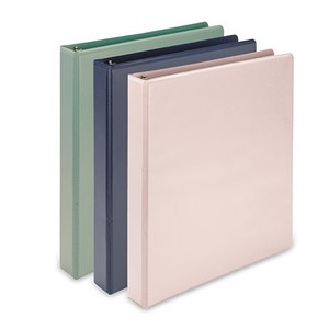 Binder Plant-Based Durable Round Ring, 1", Fashion Asst. - main view