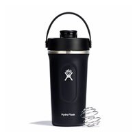 24OZ HYDROFLASK SHAKER BOTTLE -  black