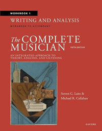 Image of Workbook 1: Writing and Analysis : Workbook to Accompany the Complete Musician
