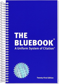 Image of Uniform System Of Citation: Bluebook