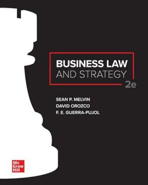 Image of PRINT UPGRADE: Business Law and Strategy
