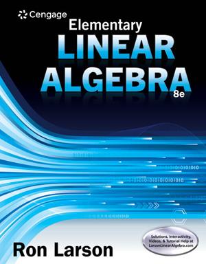 Image of PRINT UPGRADE: Larson's Elementary Linear Algebra