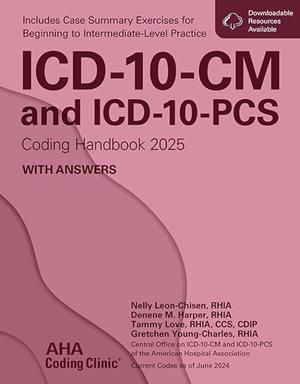 Image of ICD-10-CM and ICD-10-PCS Coding Handbook 2025: With Answers