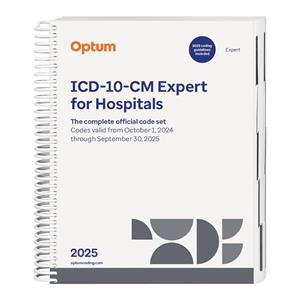 Image of ICD-10-CM Expert for Hospitals 2025. The Complete Official Code Set