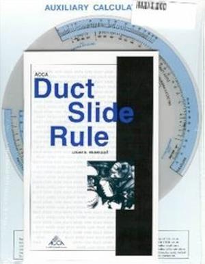 Image of Duct Calculation Slide Rule (94-Sr) (Slide Rule+Users Manual)