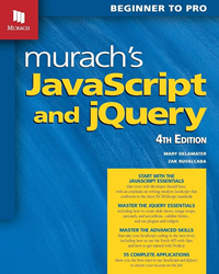 Image of Murach's JavaScript and Jquery