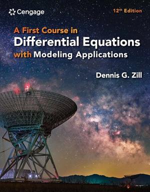 Image of PRINT UPGRADE: A First Course in Differential Equations with Modeling Applicatio