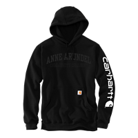 Image of CARHARTT AACC HOODIE -  black