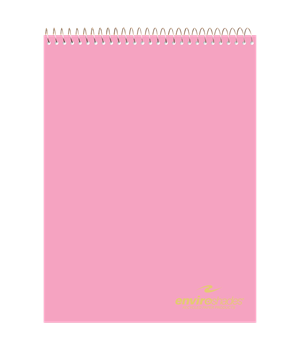 COVERED LEGAL PAD -  pink