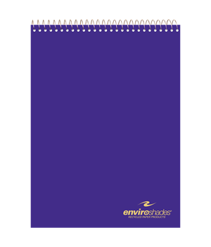 COVERED LEGAL PAD -  purple