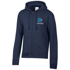GEAR BIG COTTON FULLZIP SWEATSHIRT -  navy