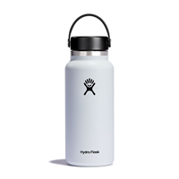 32OZ HYDROFLASK BOTTLE -  white
