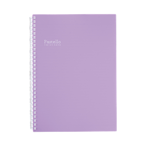LIHIT PASTELLO TWIST NOTEBOOK - purple (SKU: 1094342788) LIHIT PASTELLO TWIST NOTEBOOK - purple