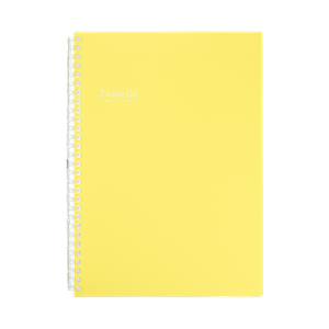 LIHIT PASTELLO TWIST NOTEBOOK - yellow (SKU: 1094342788) LIHIT PASTELLO TWIST NOTEBOOK - yellow