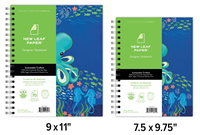 Image of NEW LEAF PAPER NOTEBOOKS-SUSTAINABLE -  3