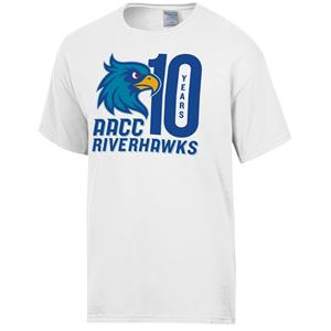 UA RIVERHAWKS 10TH ANNIVERSARY T-SHIRT - white (SKU: 1094496774) UA RIVERHAWKS 10TH ANNIVERSARY T-SHIRT - white