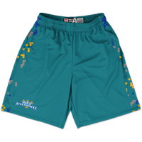 Image of ROUTE ONE LACROSSE SHORTS -  teal