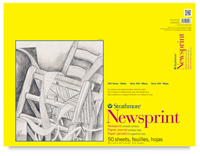 Image of STRATHMORE 300 SERIES NEWSPRINT PADS -  1